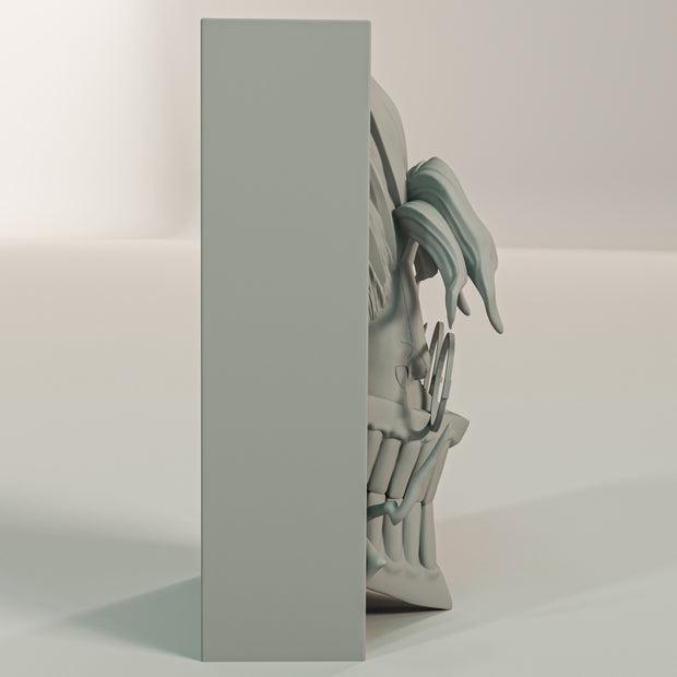 Unique Manga-Inspired Decorative Bookend | Anime Fan Gift | Custom Handmade Book Shelf Accent | Cool Manga Décor for Home or Office