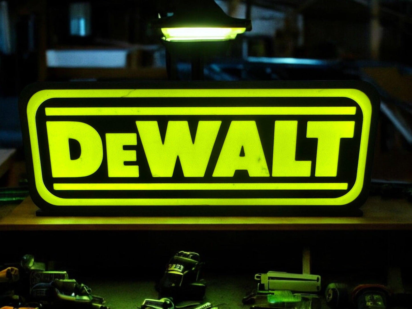 Dewalt led Sign