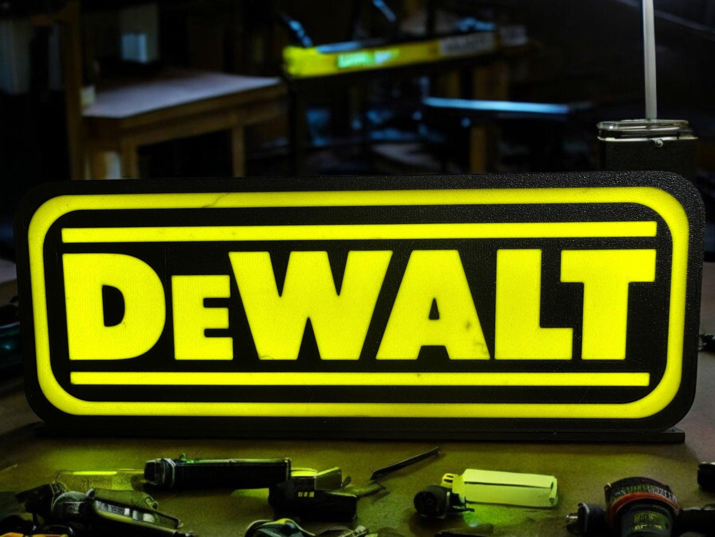 Dewalt led Sign